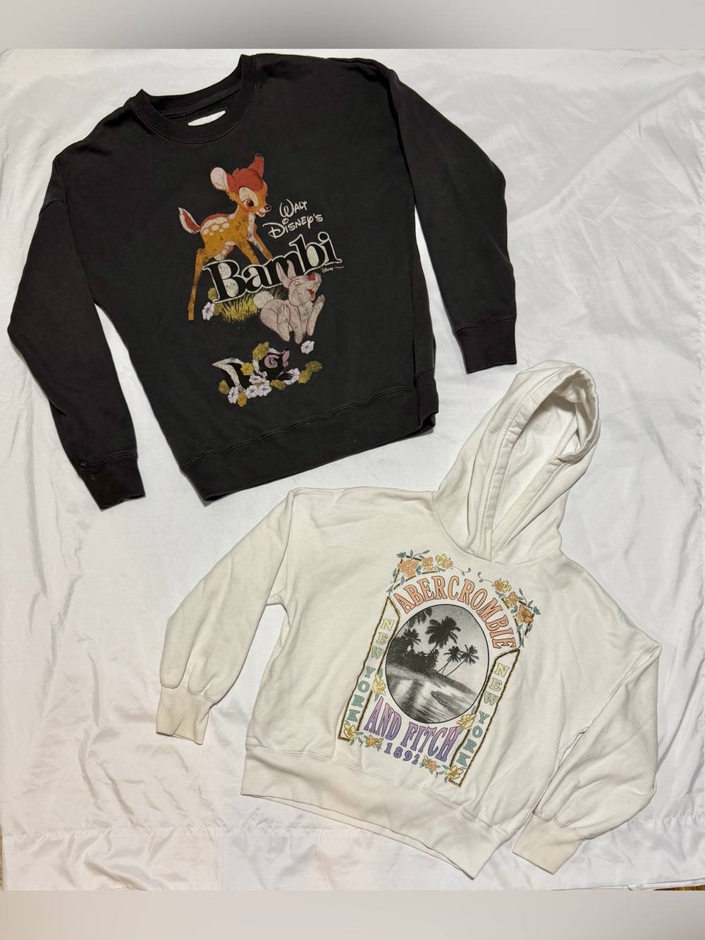 Abercrombie Kids Hoodie & Crew Bundle 13/14